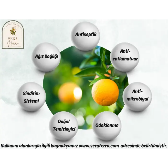 Portakal Kabuğu Uçucu Yağı 10 ml. %100 Saf