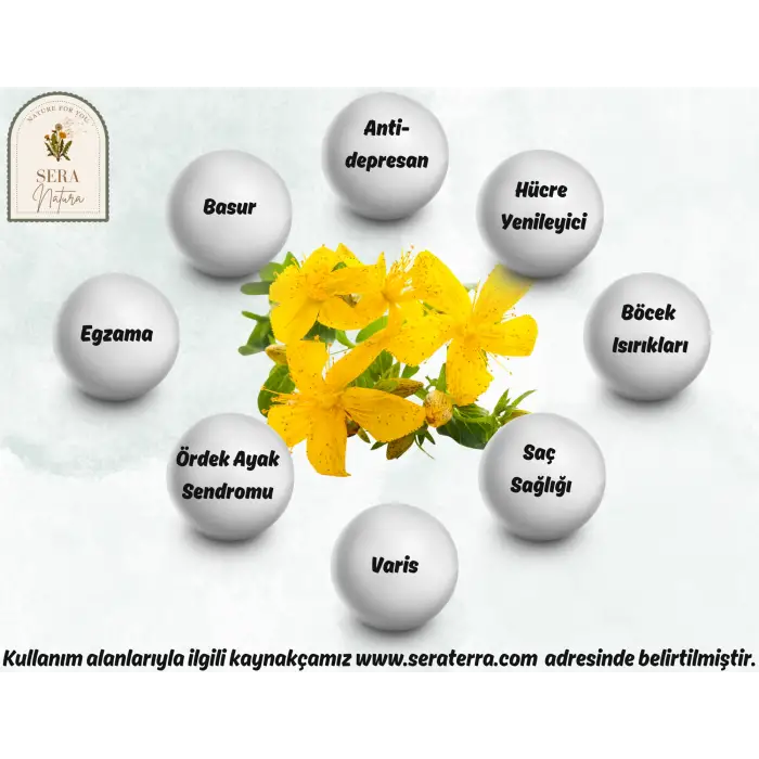 Sarı Kantaron Yağı 30 ml. %100 Saf