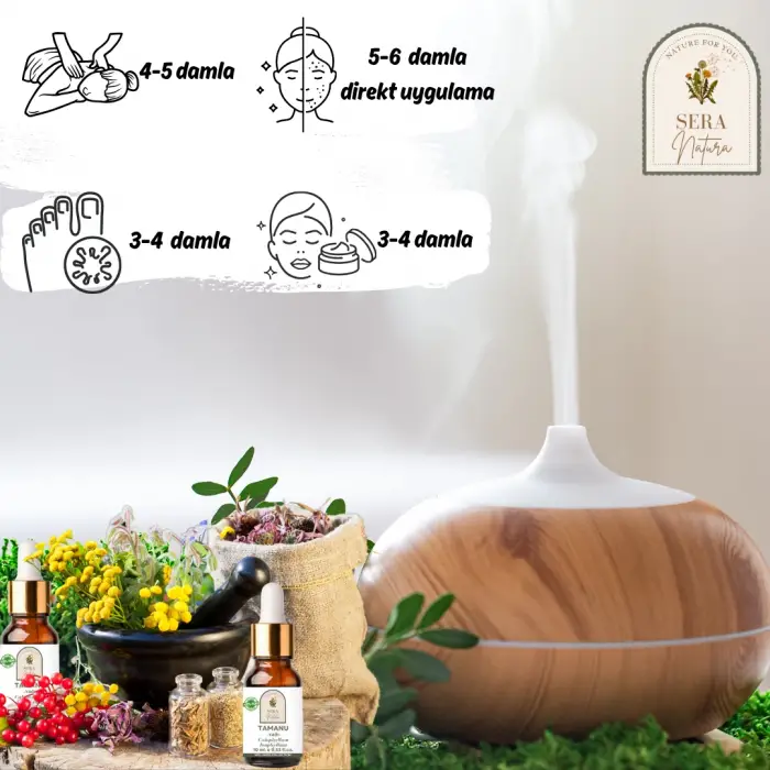 Tamanu Yağı 10 ml. %100 Saf