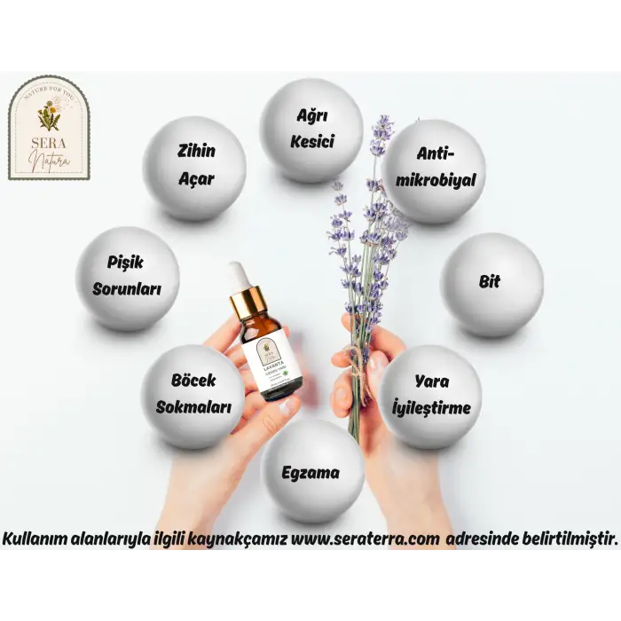 Tıbbi Lavanta Uçucu Yağı 10 ml. %100 Saf