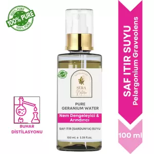 Saf Itır Suyu Nem Dengeleyici Cilt Toniği 100 ml. %100 Saf