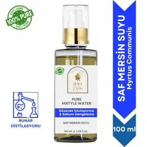 Saf Mersin Suyu Gözenek Sıkılaştırıcı & Sebum Dengeleyici Cilt Toniği 100 ml. %100 Saf