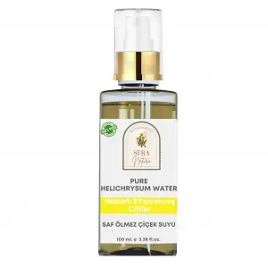 Saf Ölmez Çiçek Suyu Hasarlı & Yıpranmış Ciltler için Cilt Toniği 100 ml. %100 Saf