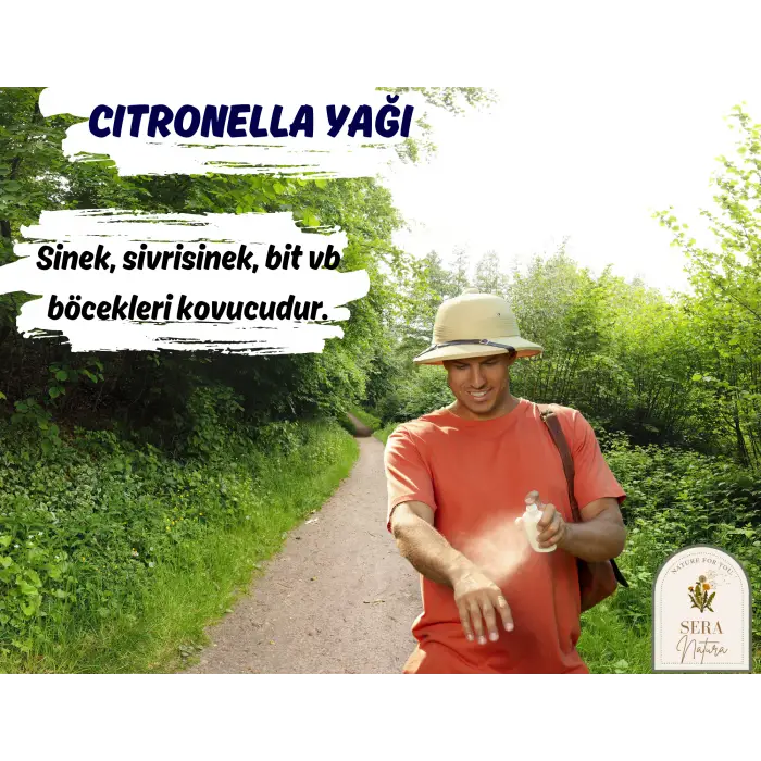 Citronella Uçucu Yağı 10 ml. %100 Saf
