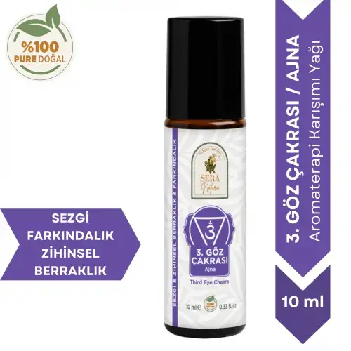 3. Göz Çakrası (Ajna) Aromaterapi Yağ Karışımı 10 ml
