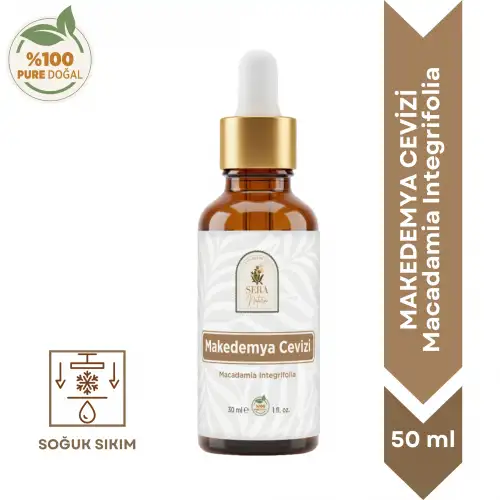 Makedemya Cevizi Yağı 30 ml – Besleyici ve Hücre Yenileyici