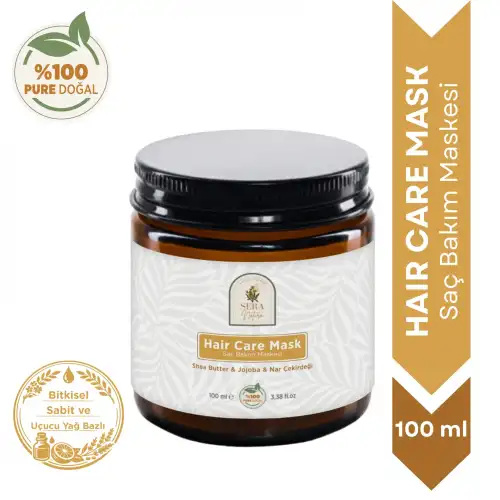 Hair Care Mask Saç Bakım Maskesi 100 ml %100 Doğal