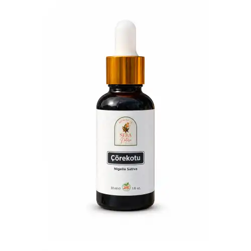 Çörekotu Yağı 30 ml. %100 Saf -Bağışıklık Destekleyici ve Saç Dökülmesini Önleyici