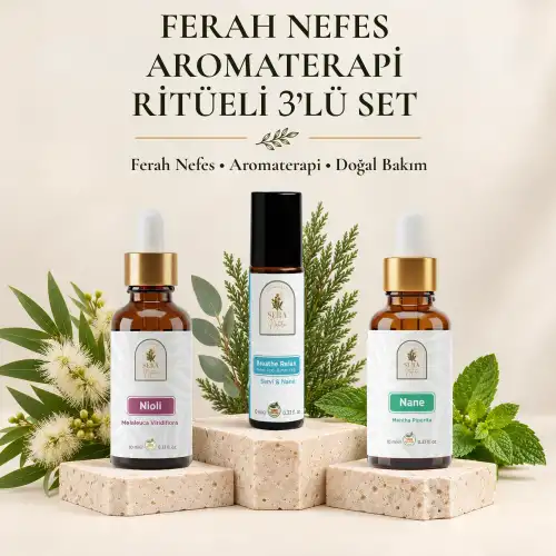 Ferah Nefes Aromaterapi Ritüeli 3lü Set