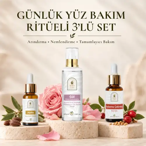 Günlük Yüz Bakım Ritüeli 3’lü Set