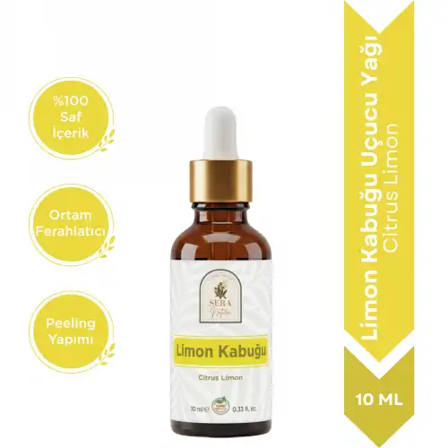 Limon Kabuğu Uçucu Yağı 10 ml. %100 Saf