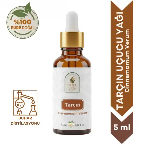 Tarçın Uçucu Yağı 5 ml. %100 Saf