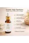 Susam Yağı 50 ml %100 Doğal Saç Bakımı & Parlak Görünüm
