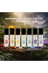 Aromaterapi 7 Çakra Yağ Seti 7 x 10 ml Ritüel Seti