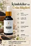 Çörekotu Yağı 30 ml. %100 Saf -Bağışıklık Destekleyici ve Saç Dökülmesini Önleyici