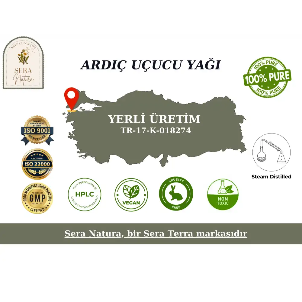 Ardıç Uçucu Yağı 10 ml. %100 Saf