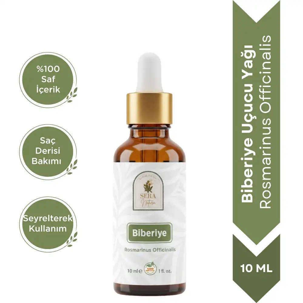 Biberiye Uçucu Yağı 10 ml. %100 Saf