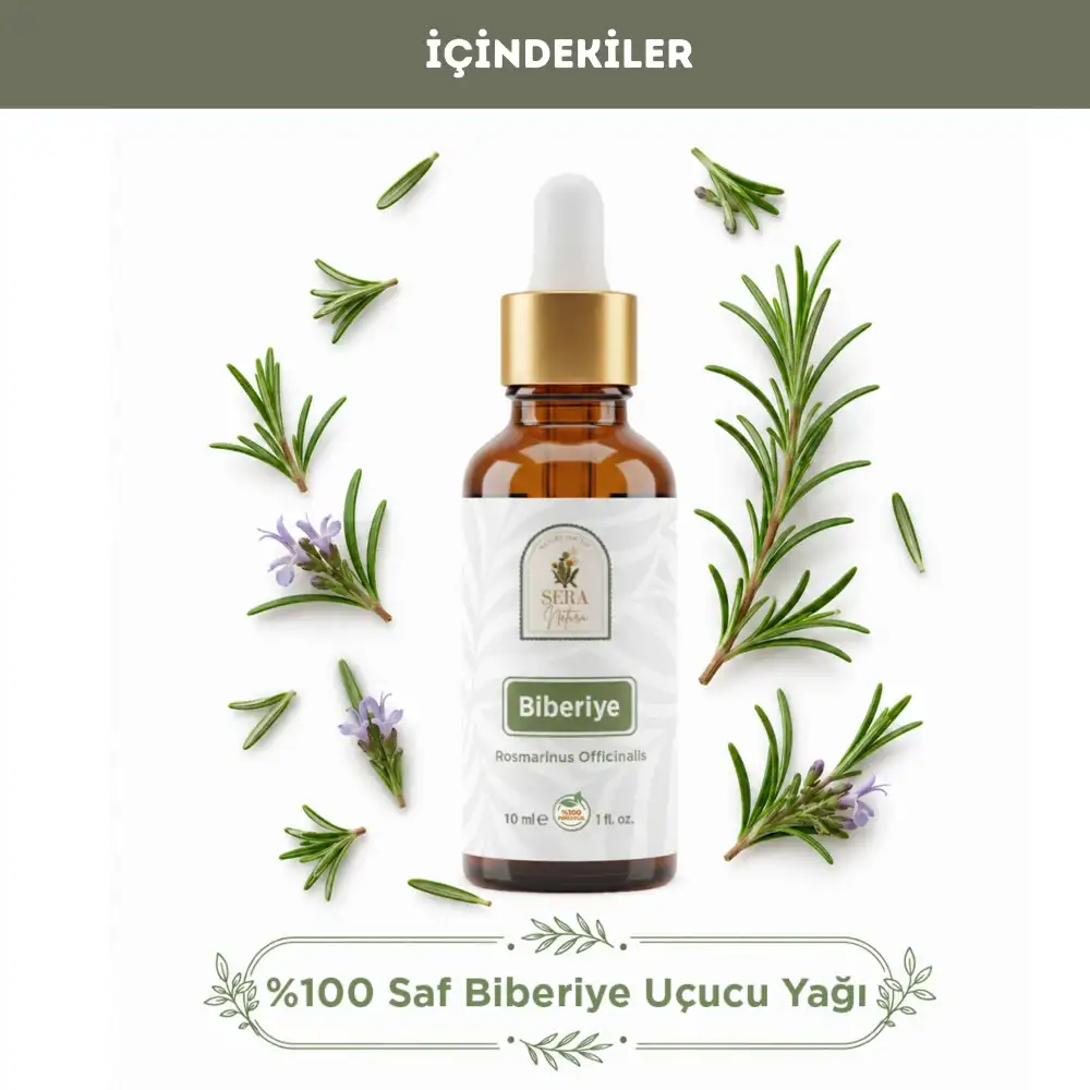 Biberiye Uçucu Yağı 10 ml. %100 Saf