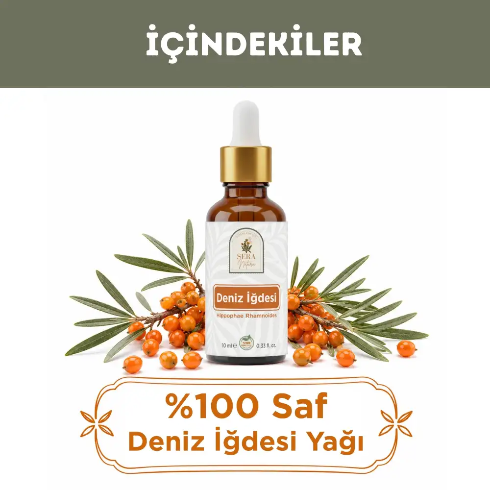 Deniz İğdesi Yağı 10 ml %100 Saf ve Doğal