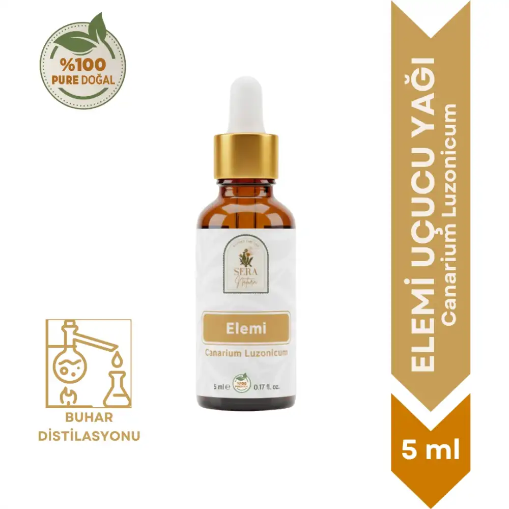 Elemi Uçucu Yağı 5 ml. %100 Saf