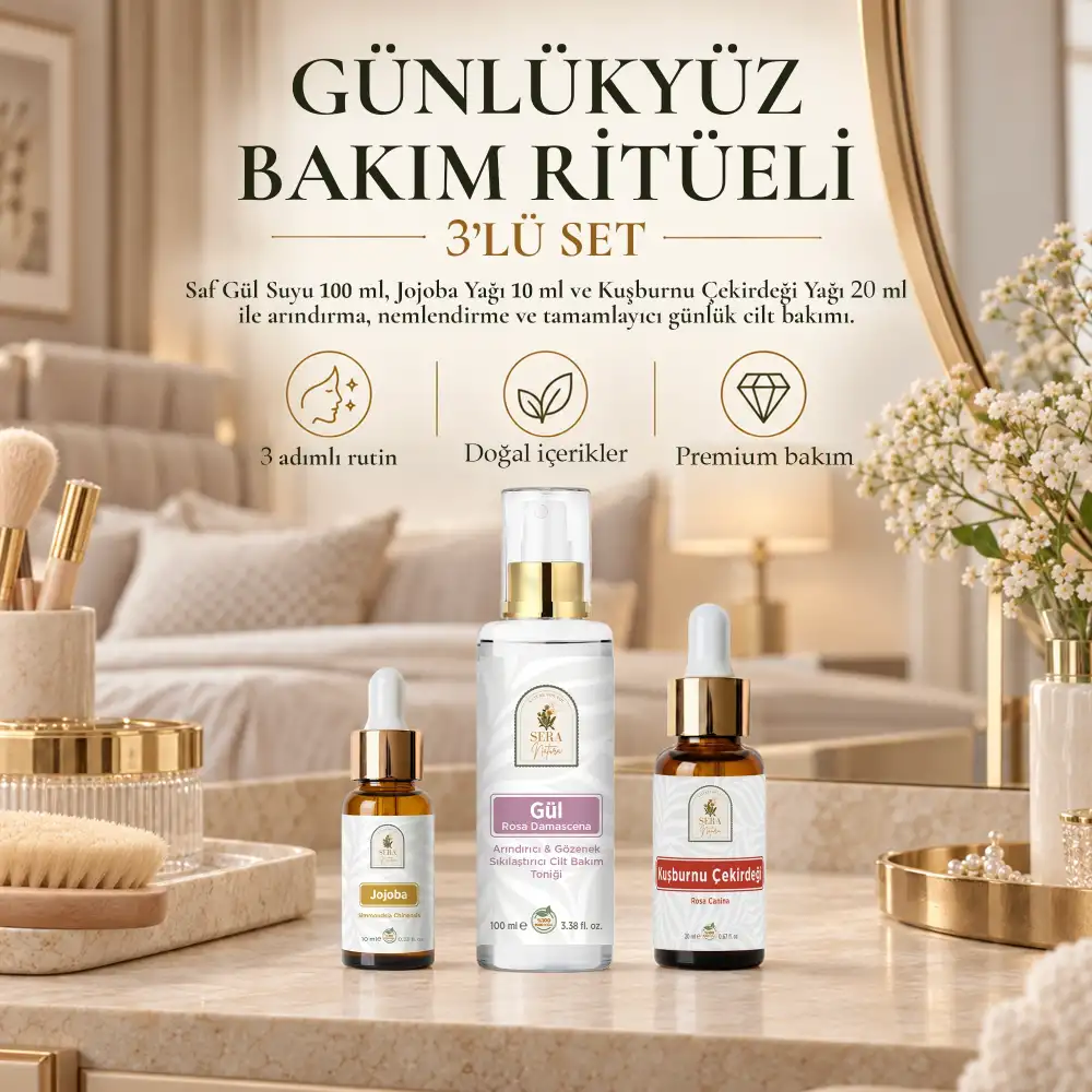 Günlük Yüz Bakım Ritüeli 3’lü Set