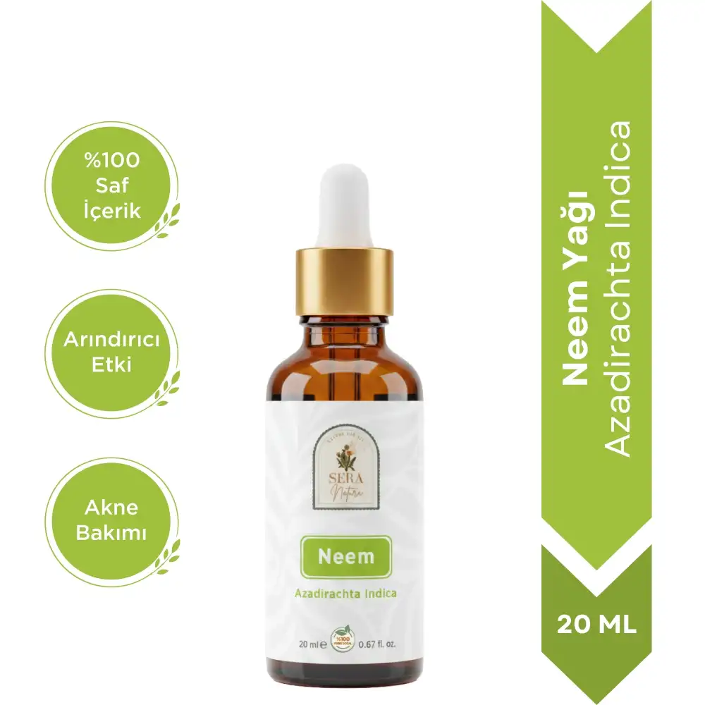 Neem Yağı 20 ml. %100 Saf