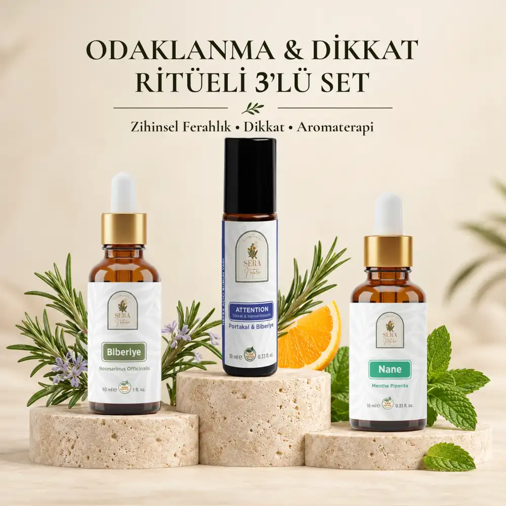 Odaklanma & Dikkat Ritüeli 3’lü Set