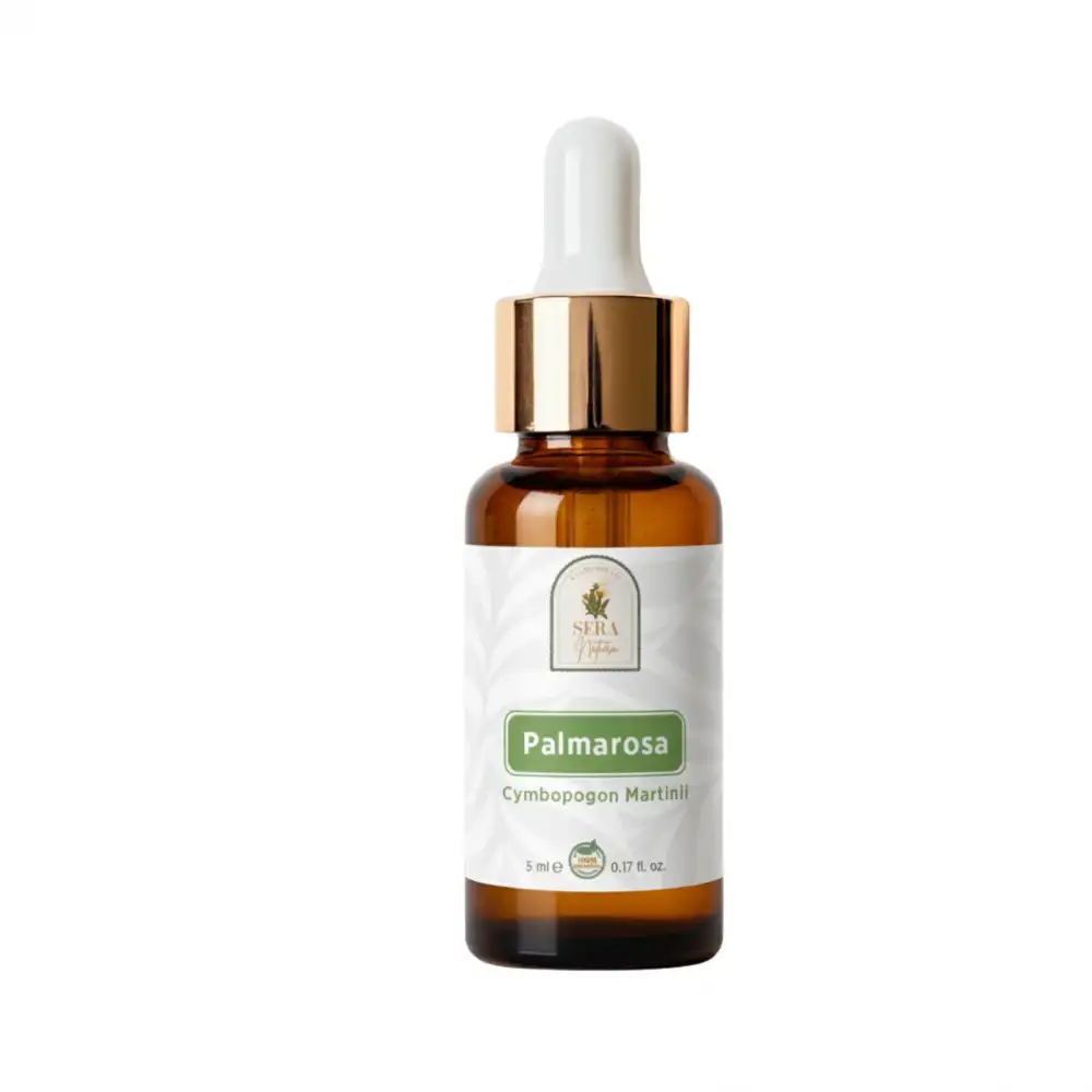 Palmarosa Uçucu Yağı 5 ml. %100 Saf