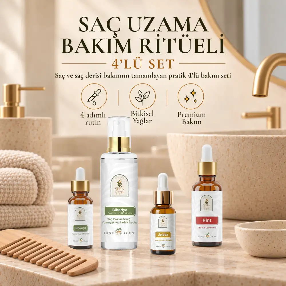 Saç Uzama Bakım Ritüeli 4’lü Set