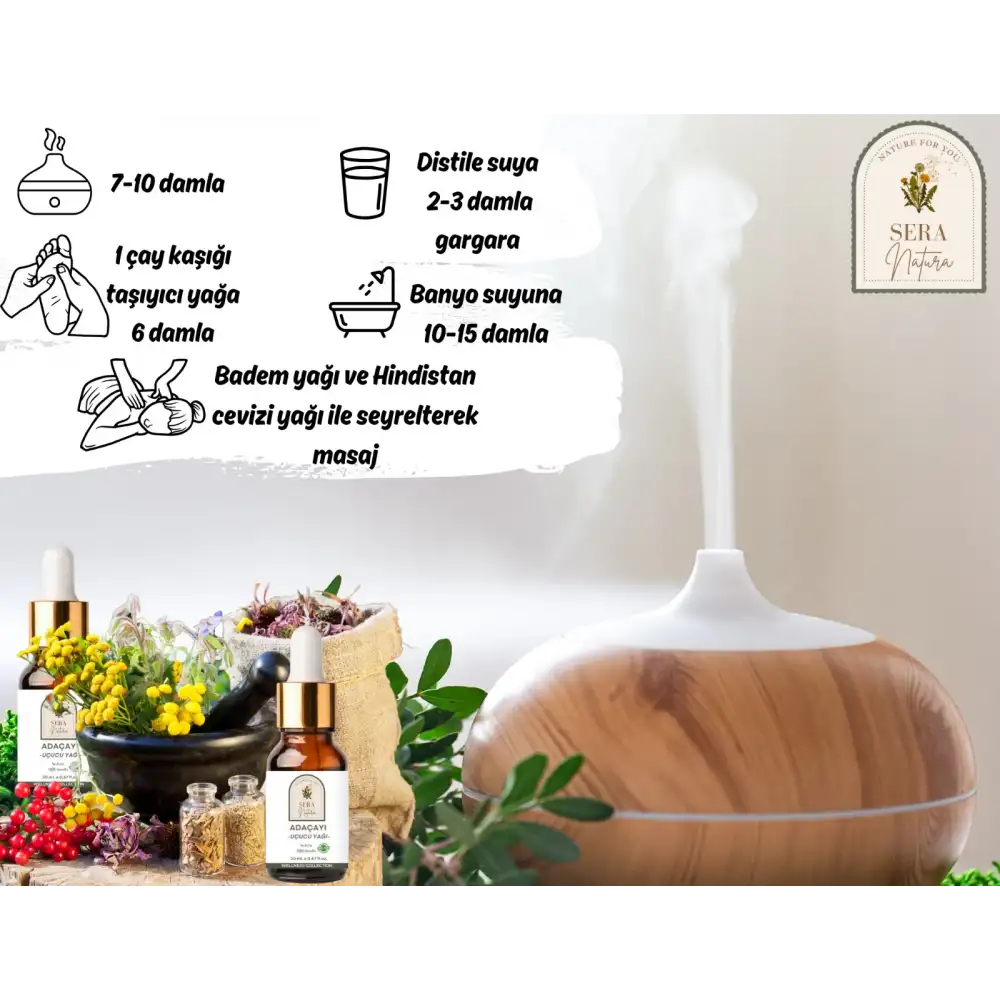 Adaçayı Uçucu Yağı 10 ml. %100 Saf