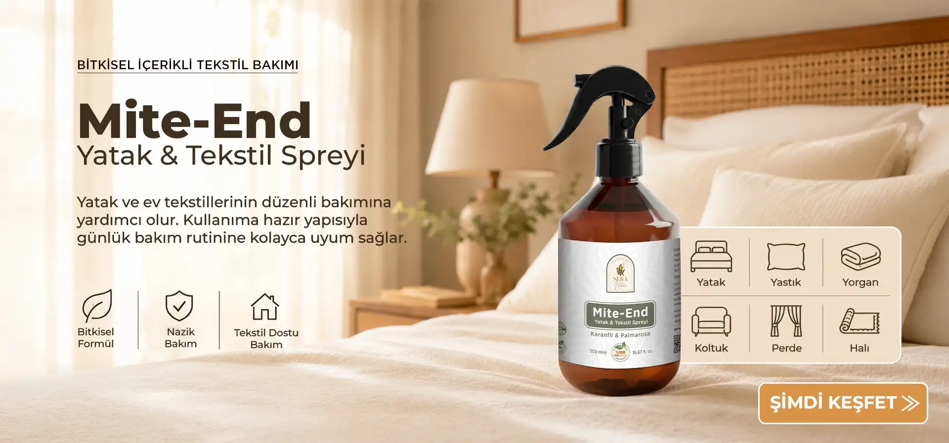 Mite-End Akar Kovucu Sprey 500 ml