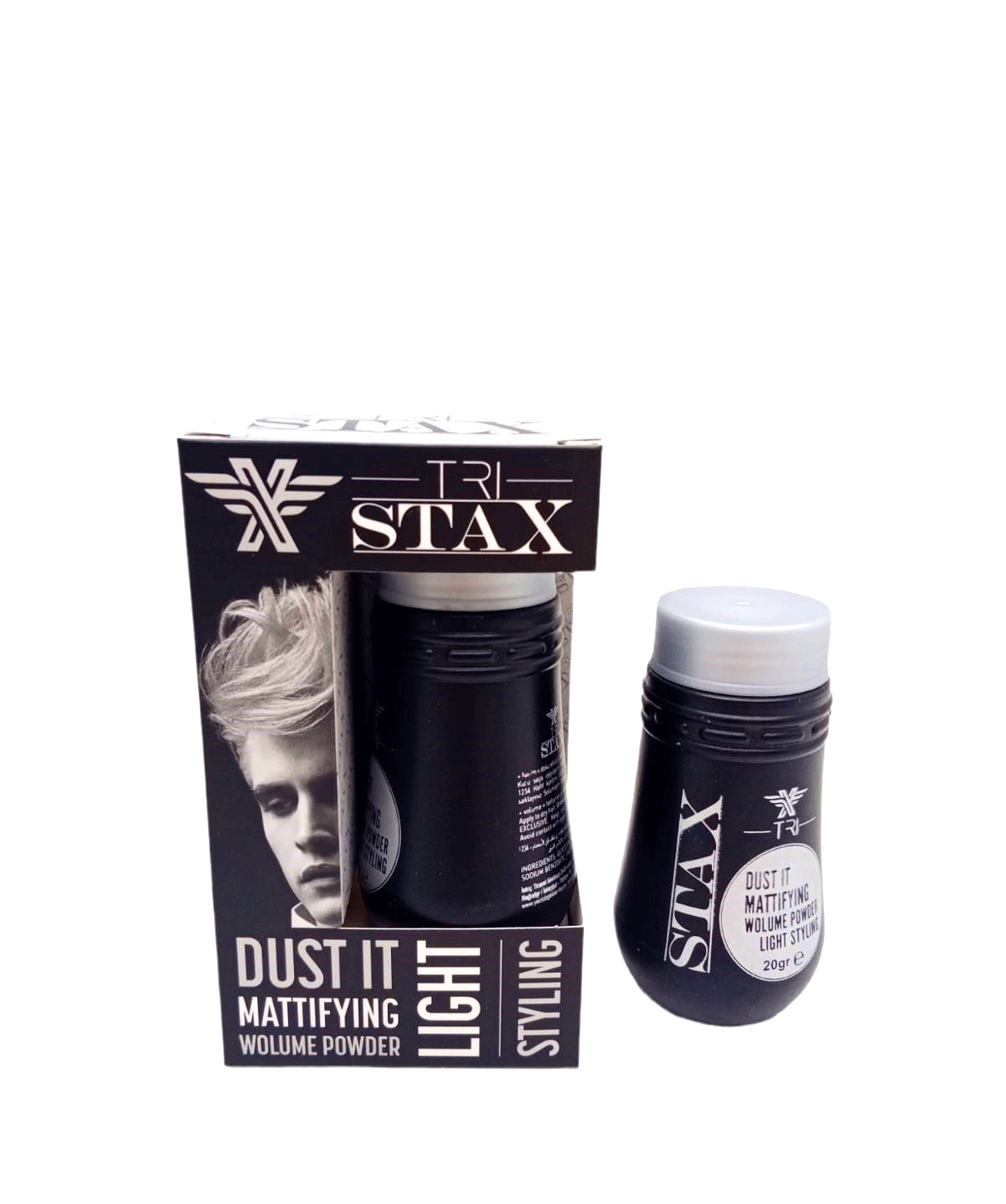 STAX WAX LIGHT PUDRA SİYAH KUTU SAÇ ŞEKİLLENDİRİCİ 20GR (4940)