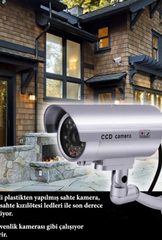 %100 Gerçekçi İç ve Dış Mekan İçin Sahte Güvenlik Kamerası (4940)