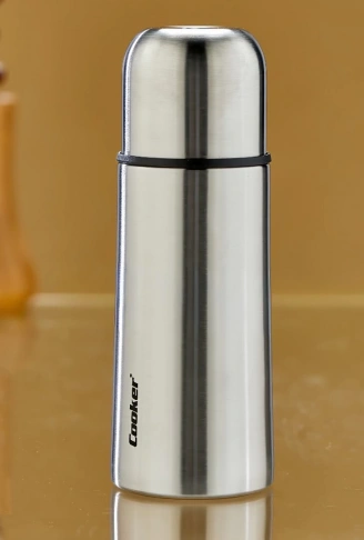 0.3LT KROM TERMOS PASLANMAZ ÇELİK - SIZDIRMAZ KAPAK = BARDAK (4940)