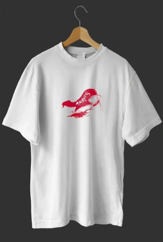 1 Mayıs Emekçilerimiz İçin Özel Tasarım 1 Mayıs Baskılı T-shirt - Beyaz