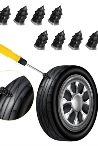 10 Adet Çok Amaçlı Kolay Kullanılabilir Araba Lastiği Tamir Kauçuğu (4940)
