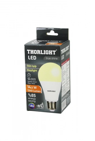 10 ADET THORLIGHT A-70 12B 14.5W E27 GÜNIŞIK LED AMPUL (4940)
