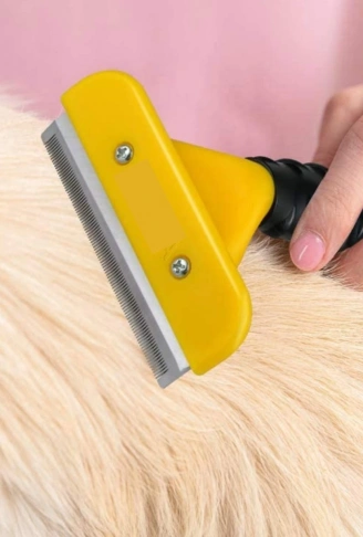 10 cm Kedi Köpek Tarağı Fırçası Tüy Alıcı Toplayıcı Tarak Fırça (4940)