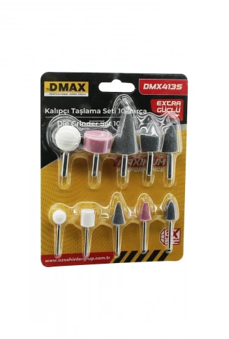 10  PCS KALIPCI TAŞLAMA SETİ TEMİZLEME - PARLATMA - ÇAPAK ALMA - PAS SIYIRMA (4940)