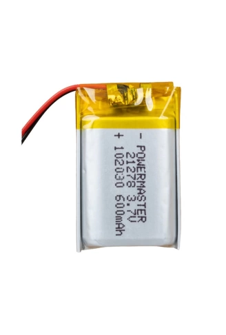 102030 3.7 Volt 550 Mah Lityum Polimer Pil
