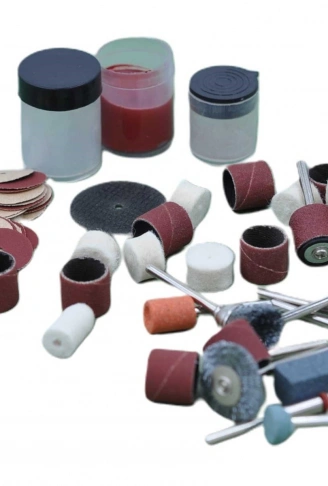 105 Parça Metal Zımpara Gravür Taşlama Oyma Seti Kalıpçı Takımı (4940)