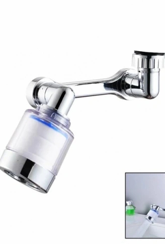 1080 DERECE DÖNEBİLEN FİTRELİ PERLATÖR MUSLUK BAŞI (4940)