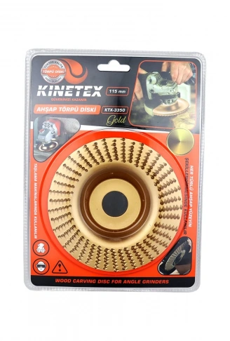 115MM  AHŞAP DİSK EĞE TÖRPÜ GOLD (4940)