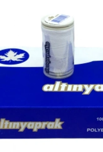 12 PARÇA  BEYAZ 100 MT DİKİŞ İPLİK (4940)