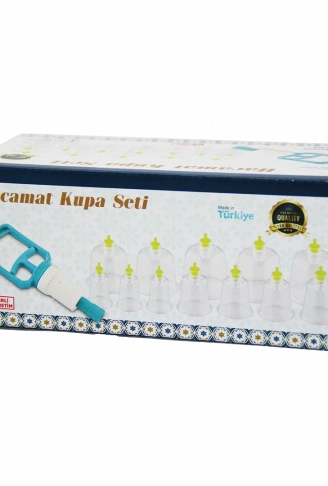 12 PARÇA  HACAMAT KUPA MASAJ SETİ (4940)