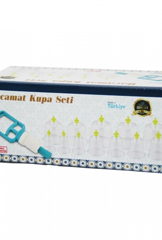 12 PARÇA  HACAMAT KUPA MASAJ SETİ (4940)