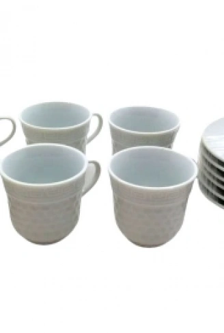 12 PARÇA  PORSELEN KAHVE FİNCANI (4940)