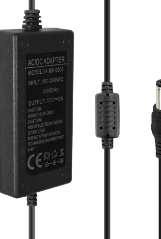 12 VOLT - 3 AMPER 5.5*2.5 UÇLU PLASTİK KASA MASAÜSTÜ ADAPTÖR (4940)