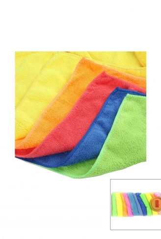 14PCS MİKROFİBER TEMİZLİK BEZİ 30X30CM (4940)