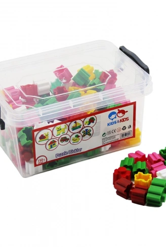 150 PCS PUZZLE BLOKLAR LEGO OYUNCAK SAKLAMA KUTULU (4940)